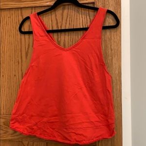 Cotton ted tank top